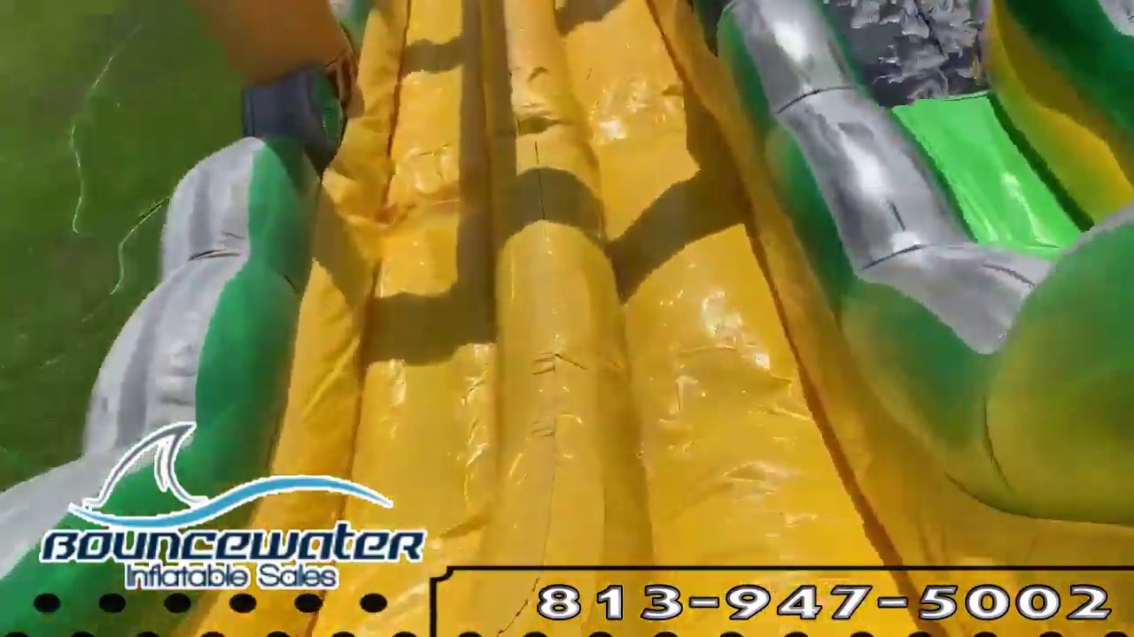 inflatable games for rent The Huge Toxic Typhoon Water Slide!