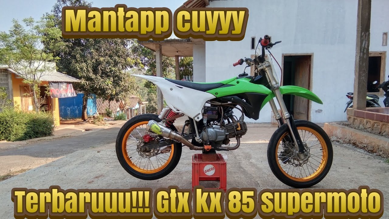 Jupiter 85 model supermoto - YouTube