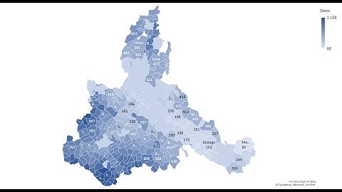Mapa de Municipios de Zaragoza en Excel