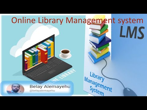 Online Library management, library , library management || in  Amharic