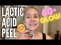 LACTIC ACID PEEL WITH RESULTS PICS