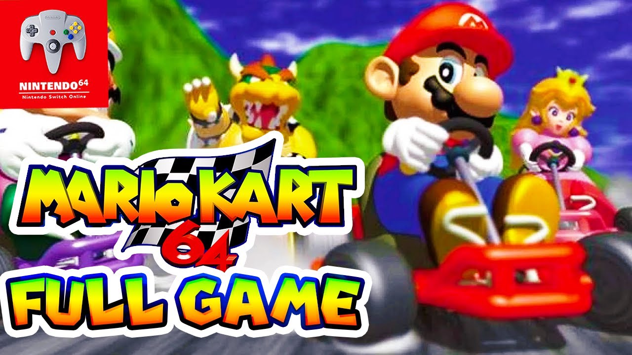 Mario Kart 64 Switch Online N64 - Longplay Full Game Walkthrough No  Commentary Gameplay Guide 