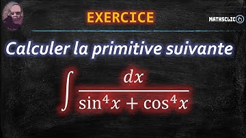 🔴MATHSCLIC EXERCICE | CALCUL DE PRIMITIVES  DES FONCTIONS TRIGONOMÉTRIQUES