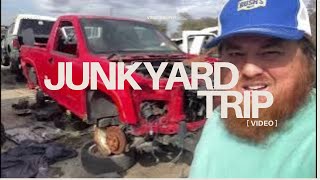 Junkyard Treasure Hunt: finding radio parts