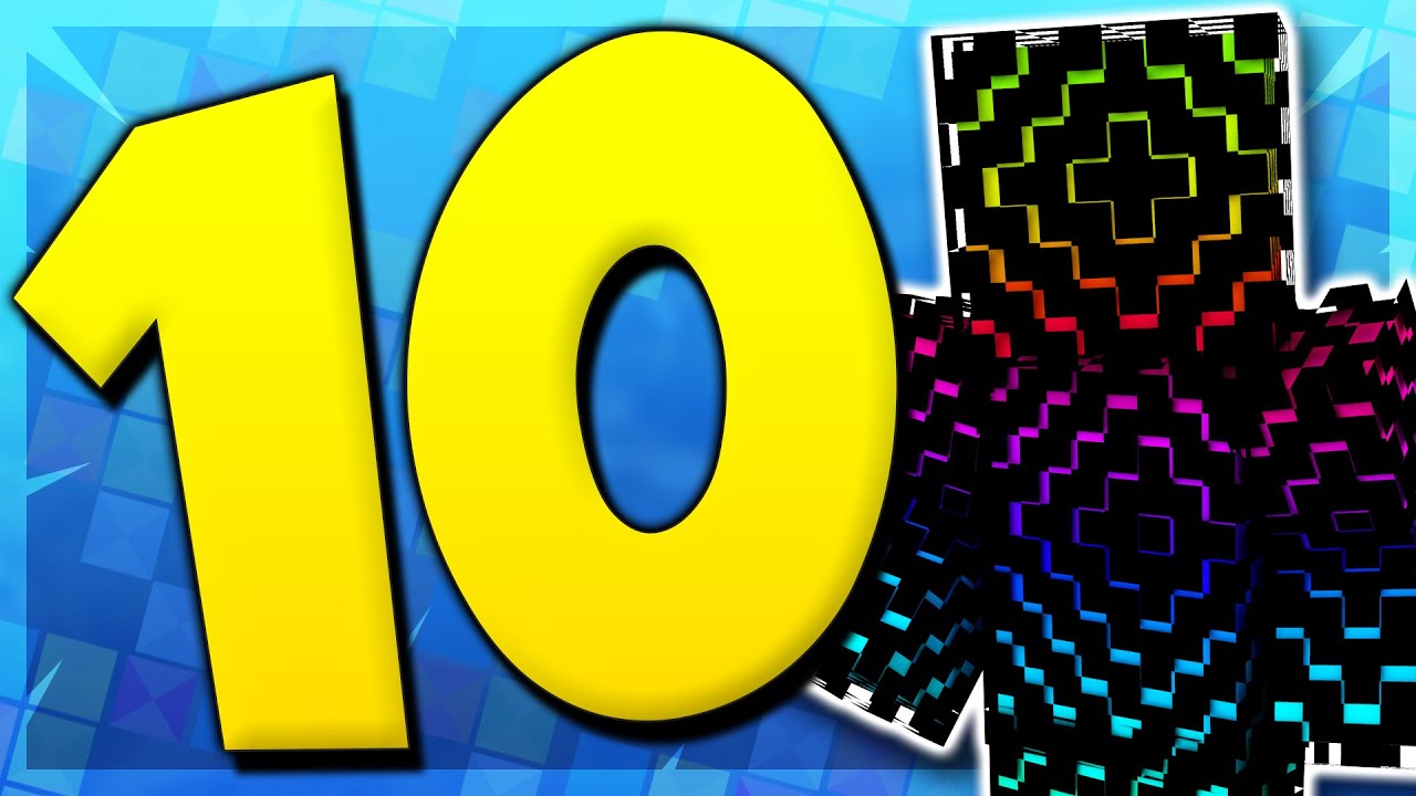 10 Rainbow Minecraft Skins! (Top Minecraft Skins) - YouTube