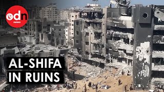 Al-Shifa Hospital Destroyed As Israeli Troops Withdraw