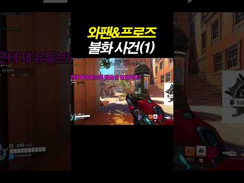 오버워치 유튜버 와팬&amp;프로즈 <strong>불화</strong> 사건(1)