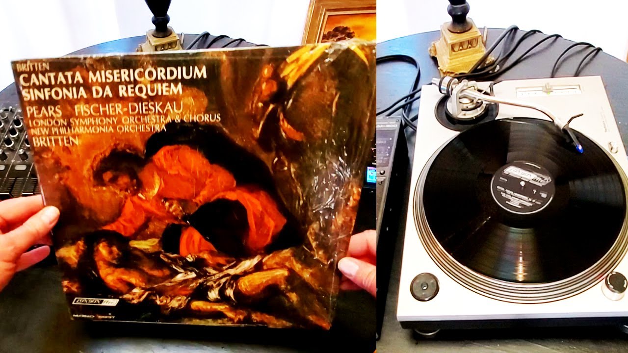 Benjamin Britten - Cantata Misericordium / Sinfonia Da Requiem (1965 FFRR/Decca) FULL VINYL LP