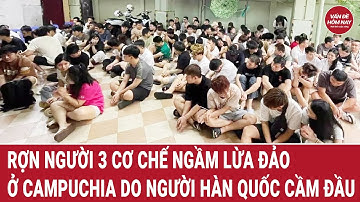 Rợn người 3 cơ chế ngầm lừa đảo ở Campuchia do người Hàn Quốc cầm đầu