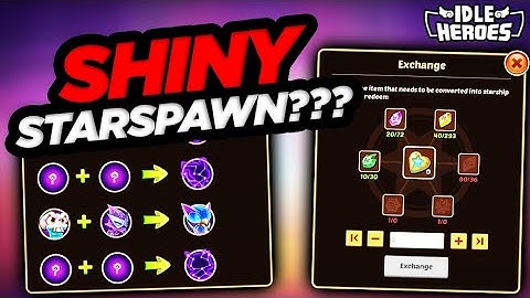 Idle Heroes - Shiny Starspawn...Is this Pokemon???