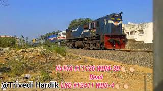 Unstoppable Power Pack Start up Actions of #VaTvA #WDM3D  #111 Series locomotives