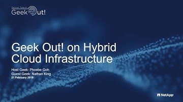 Geek Out! on NetApp HCI