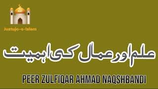 Ilm Aur Amaal Ki Ehmiyat | علم اور عمال کی اہمیت | Peer Zulfiqar Naqshbandi DB