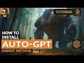 How to Install, Set up &amp; Use Auto-GPT -  part01