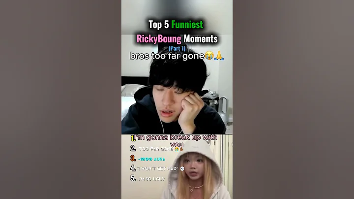 Top 5️⃣ Funniest Ricky Boung Clips PART ONE 🤣 #shorts