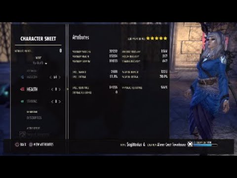 Eso - Mag Warden Dps Test 53.5k Selbuffed Murkmire