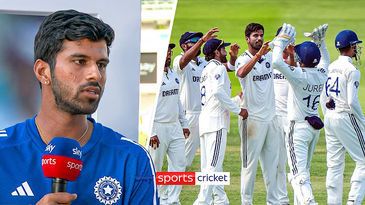 "Definitely India winning tomorrow" | Washington Sundar looks ahead to a finely poised final day 👀