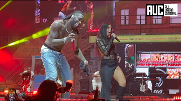 Burna Boy Brings Out Toni Braxton For Only 2 Min & Had The Most Turnt Set Ever