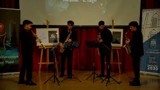 [VIDEO] MERAKI SAX Quartet plays Cordoba by G. Lago (SEMIFINAL ROUND)