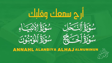 تلاوة خاشعة لسور النحل,والأنبياء,والمؤمنون- استمتع بجمال القرأن |AHMAD ALSHALABI