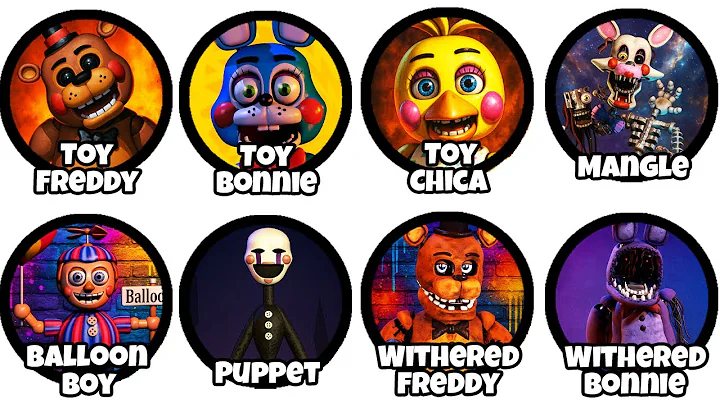 Every FNAF 2 Animatronic Explained