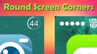 iOS 7 tweaks ROUND SCREEN CORNERS screenshot 5