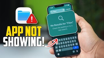 iPhone Files App Not Showing? Solve This BEFORE It Gets Worse!