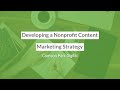 Developing a Nonprofit Content Marketing Strategy | Crimson Park Digital