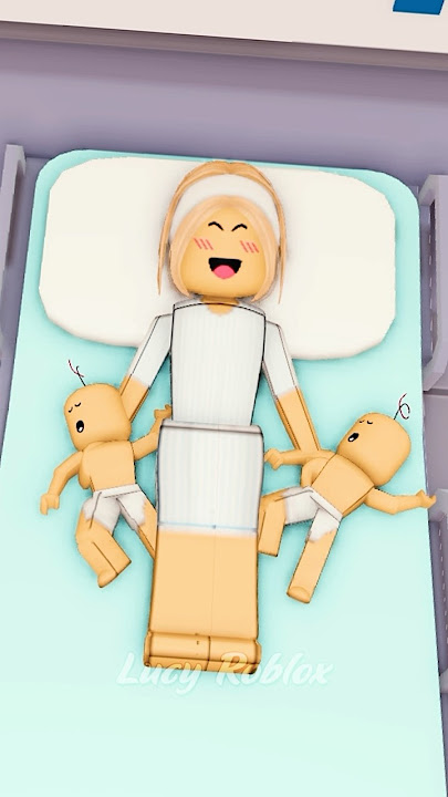 Giving birth to the twins | Roblox edit