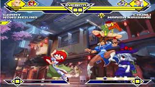mugen cammy and hong meiling vs chun-li and marisa kirisame