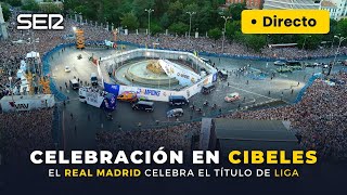 ¡Celebración del REAL MADRID del título de LaLiga en La Cibeles! | EN DIRECTO