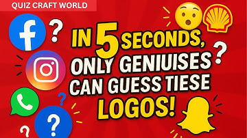 Only Geniuses Can Guess These Logos in 5 Seconds! 😲🔥