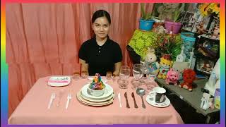 Table Setting | Russian Table Set-up