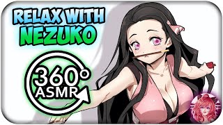 Relax With Nezuko Kamado~ [ASMR] 360: Demon Slayer 360 VR (Study/Read/Concentrate Video)