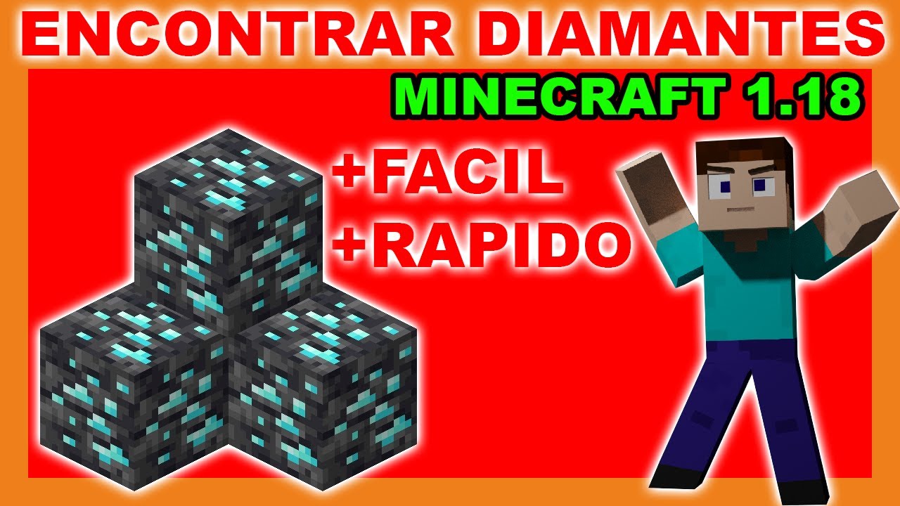 💎 La MEJOR manera de ENCONTRAR DIAMANTES en MINECRAFT 1.18 [ FACIL y