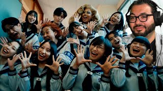 ATARASHII GAKKO! - One Heart (Official Music Video) | REACTION