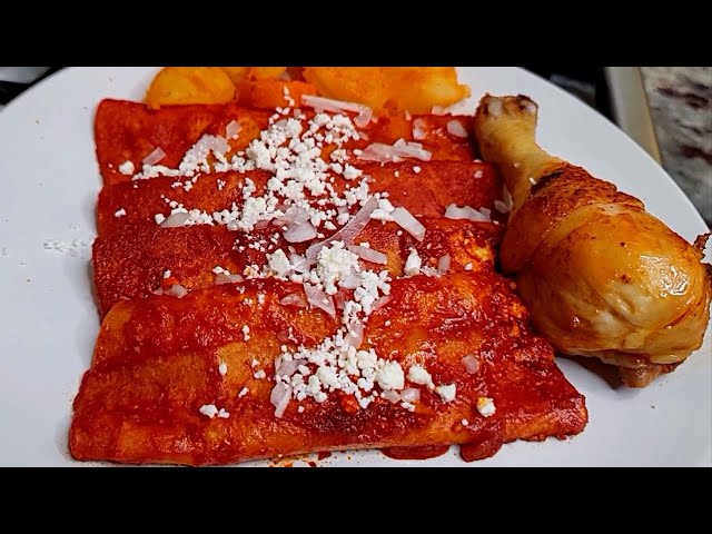 My family loves this dinner! | ENCHILADAS MICHOACANAS #dinner - YouTube