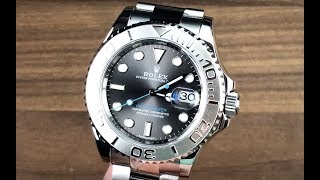 Rolex Yacht-Master DARK RHODIUM 116622 Rolex Watch Review