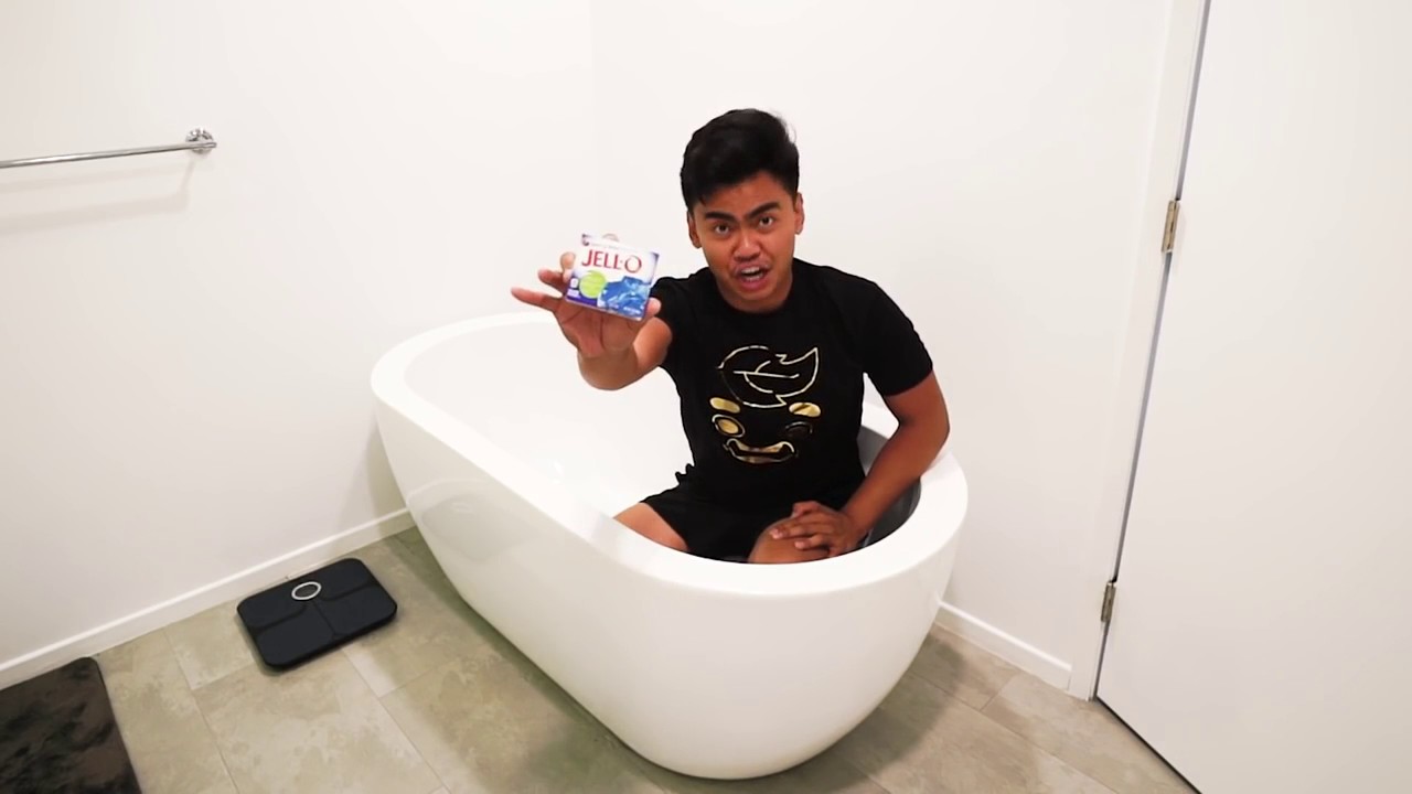 Jello Bath Challenge Cooool YouTube