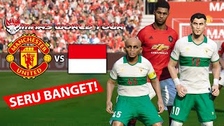 INDONESIA VS MANCHESTER UNITED | SANG GARUDA TANTANG TIM SETAN MERAH! TIMNAS WORLD TOUR INDONESIA