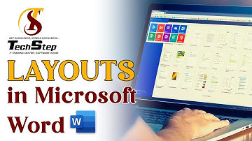 Lecture 4 |  Layout in Microsoft Word  | Office Management Tutorial 2023 | TechStep Sahiwal