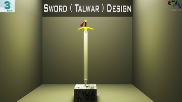 Sword ( Talwar ) Model Tutorial In 3DS Max Class 13 // Sword Design // 3DS Max Tutorial