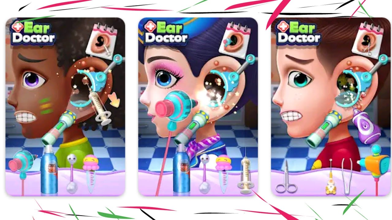 Ear doctor ear doctor game eyr doctor game kid games operations