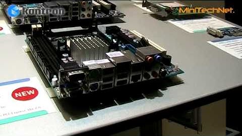 Kontron KTGM45 Mini-ITX Mainboard - Embedded World 2009