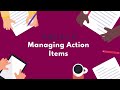 How To: Manage Action Items in Agilelix
