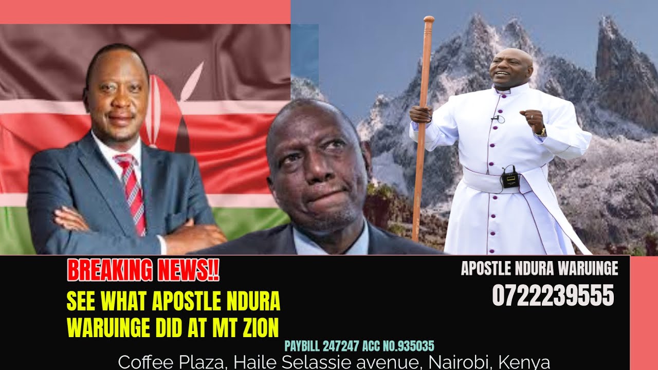 WHAT APOSTLE NDURA  WARUINGE DID AT MT. ZION | Apostle Ndura Waruinge | Bethel Clouds TV