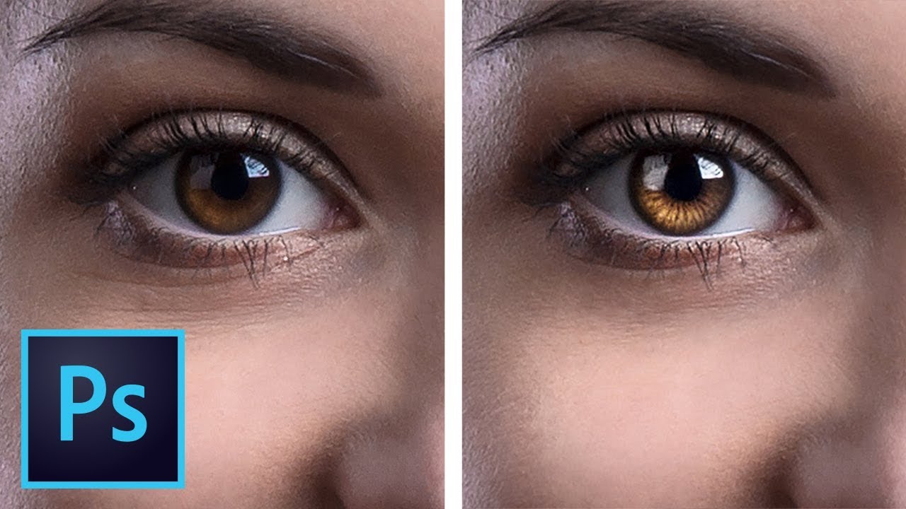 Create Amazing Details In The Eyes With Photoshop!