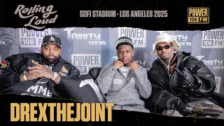 Backstage At Rolling Loud California 2025 With DrexTheJoint
