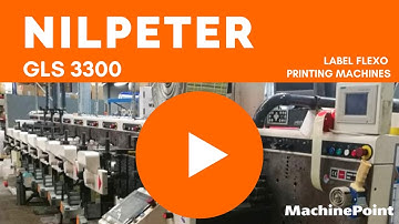 NILPETER GLS 3300 Label flexo printing machines | NILPETER Machines
