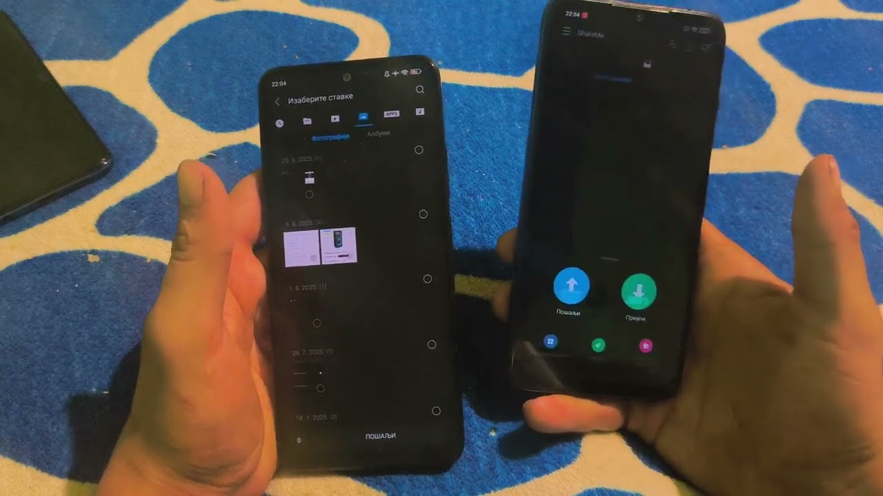 Kako prebaciti podatke sa telefona na drugi telefon